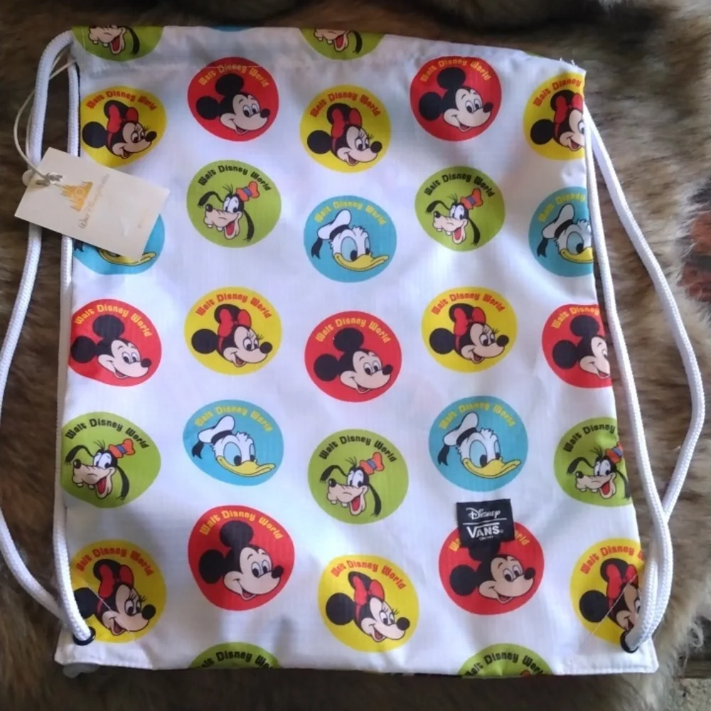 Disney Drawstring Vans Backpack - Picture 2 of 6